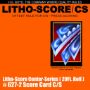 Litho Score 627-2 CS