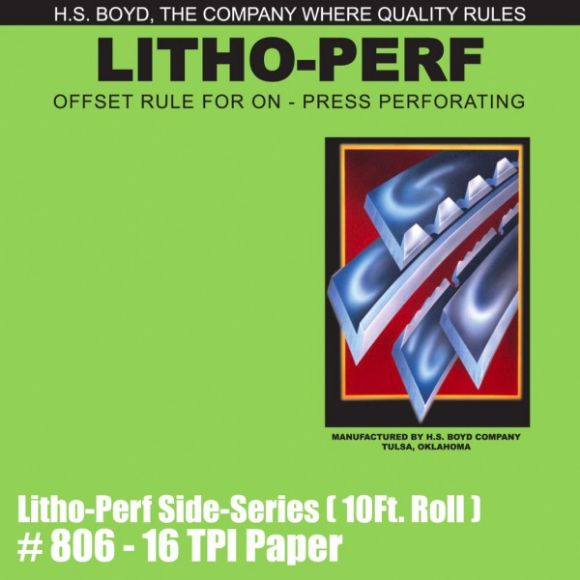 HSB806 Litho Perf Side Series