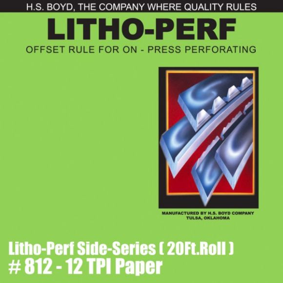 HSB812 Litho Perf Side Series